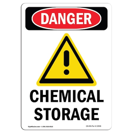 Signmission Safety Sign, OSHA Danger, 10" Height, Portrait, D-V-1998 OS-DS-D-710-V-1998